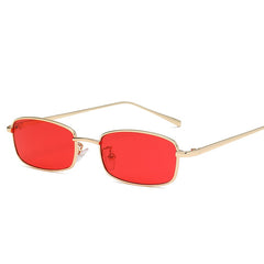 Men's New Retro Rectangular 'Eyestar' Alloy Sunglasses