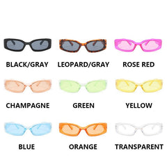 Women's Retro Rectangular 'Sun Fun' Anti Reflective Sunglasses