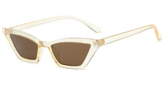 Unisex Vintage Cat Eye 'Summer Desert ' Plastic Sunglasses