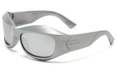 Women's Oversized Cycling 'Neve Sports' Plastic Sunglasses