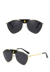 Unisex Cat Eye Alloy 'Reflect Stylez' Sunglasses