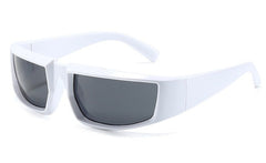 Women's Cycling Sports 'Silver Time' Plastic Sunglasses