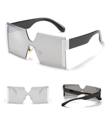 Women's Steampunk 'The Thing' Rimless Sunglasses