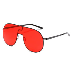 Women's Oval 'Beach Boys' Alloy Sunglasses