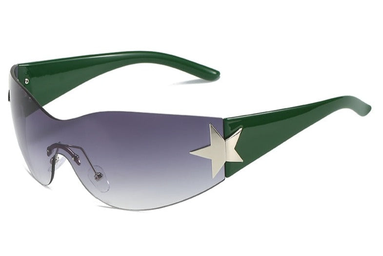 Women's Sports 'Morwen' Plastic Sunglasses