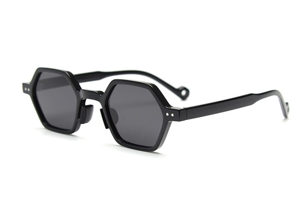 Unisex Polygon 'Ellis' Plastic  Sunglasses