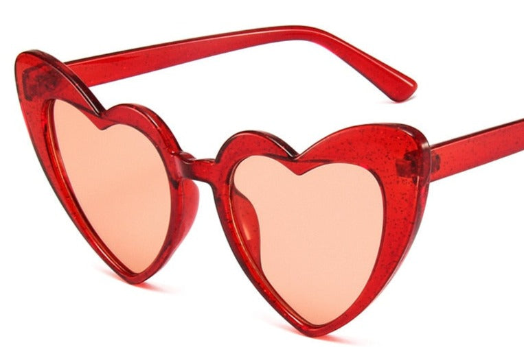 Women's Heart 'Paget Heart Eye' Plastic Sunglasses