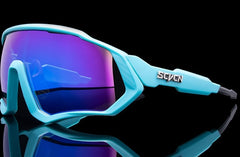 Unisex Sport Cycling 'Goku Blaze' Plastic Sunglasses