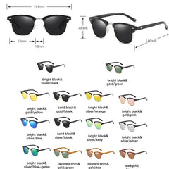 Men's Rimless Oval 'Up High ' Plastic Sunglasses