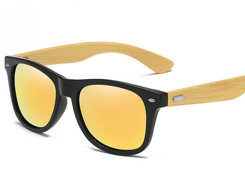 Men's Google 'Herby' Wood Bamboo Sunglasses