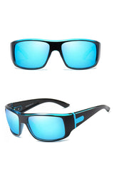 Men's Square Polarized 'The Look' Plastic Sunglasses