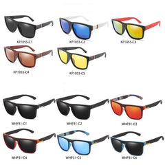 Men's Polarized Square 'Minute Men Summer ' Plastic Sunglasses