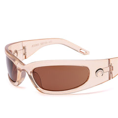 Women's Trendy Moon 'Modern' Rectangular Sunglasses