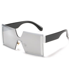 Women's Steampunk 'The Thing' Rimless Sunglasses