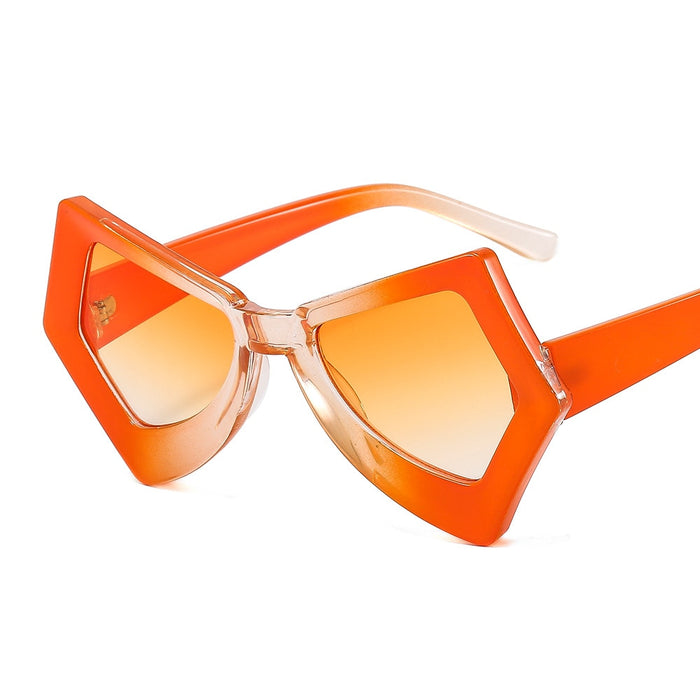 Women's Retro Cat Eye 'Diabolical' Plastic Sunglasses
