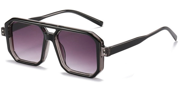 Women's Vintage Polygon 'Javelin' Plastic Sunglasses