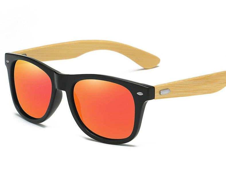 Men's Google 'Herby' Wood Bamboo Sunglasses
