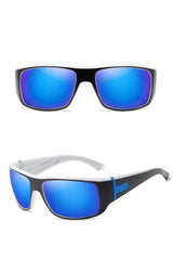 Men's Square Polarized 'The Look' Plastic Sunglasses