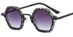 Women's Hexagone 'Shiver ' Metal Sunglasses