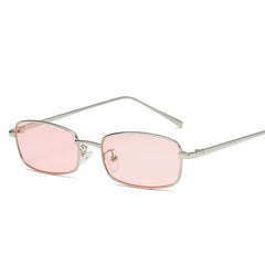 Men's New Retro Rectangular 'Eyestar' Alloy Sunglasses