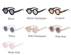 Women's Vintage Round 'Soho' Plastic Sunglasses