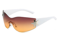 Women's Sports 'Morwen' Plastic Sunglasses