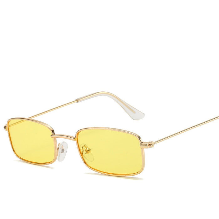Men's New Retro Rectangular 'Eyestar' Alloy Sunglasses