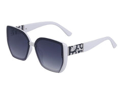 Women's Square 'Tiff High' Plastic Sunglasses