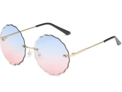 Women's Vintage 'Beach' Round Sunglasses