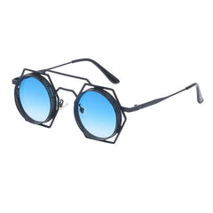 Unisex Round Steampunk ' Magic Spells' Plastic Sunglasses