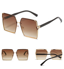 Women's Summer 'Mafia Vibes' Square Sunglasses