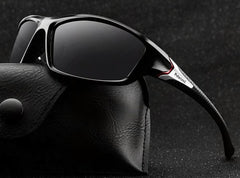 Men's Polarized 'Taz' Plastic Sports Sunglasses