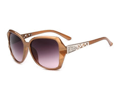 Women's Oversized 'Sandecia' Plastic Sunglasses