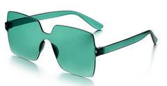 Women's Oversized Square 'Chasm ' Plastic Sunglasses