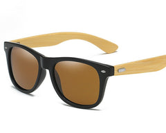 Men's Google 'Herby' Wood Bamboo Sunglasses