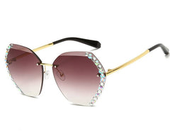 Women's Vintage 'Beach' Round Sunglasses