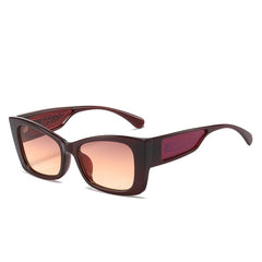 Women's Vintage Cat Eye 'Pink Flamingo' Plastic Sunglasses