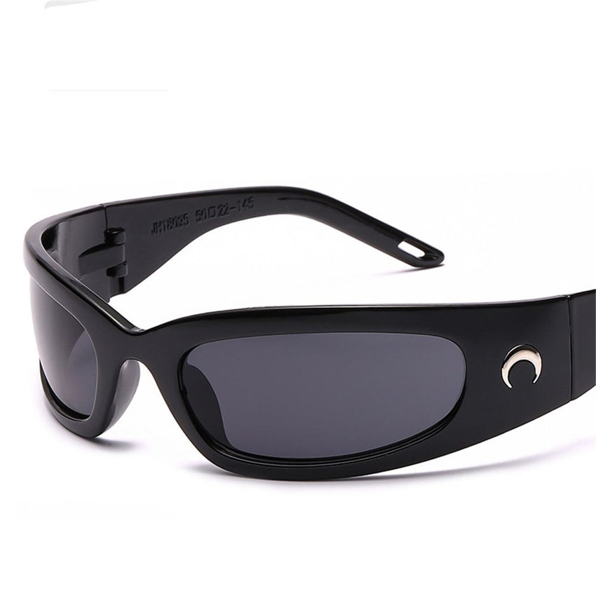 Women's Trendy Moon 'Modern' Rectangular Sunglasses