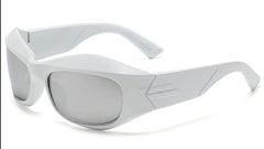 Women's Oversized Cycling 'Neve Sports' Plastic Sunglasses