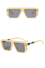 Women's Square 'Sunshine' Plastic Sunglasses