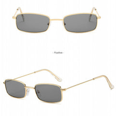 Men's New Retro Rectangular 'Eyestar' Alloy Sunglasses