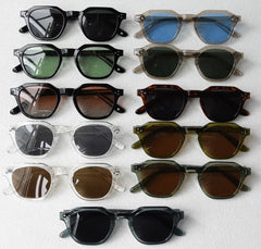 Men's Round 'Juni Boy Eye Wear' Plastic Sunglasses