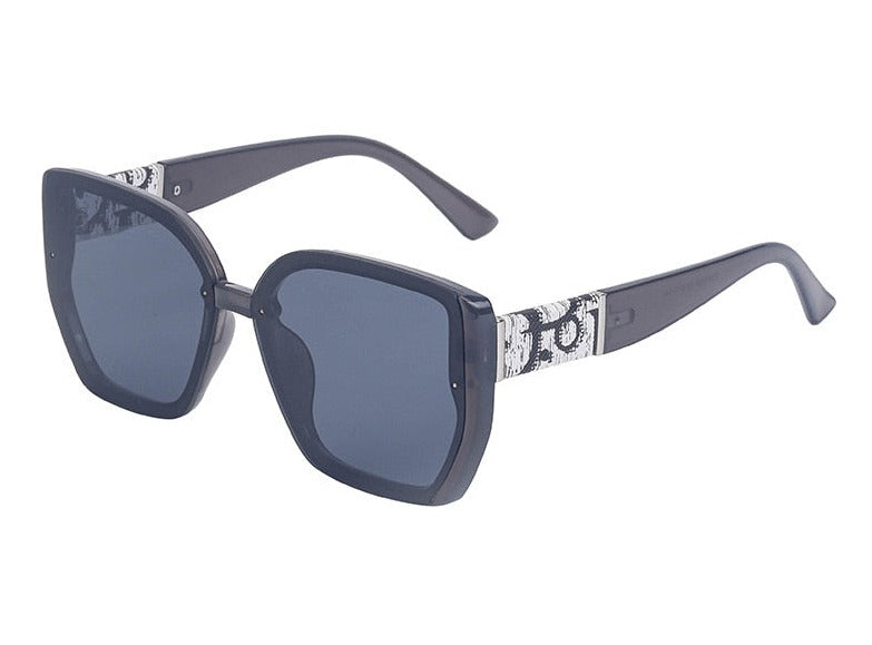 Women's Square 'Tiff High' Plastic Sunglasses