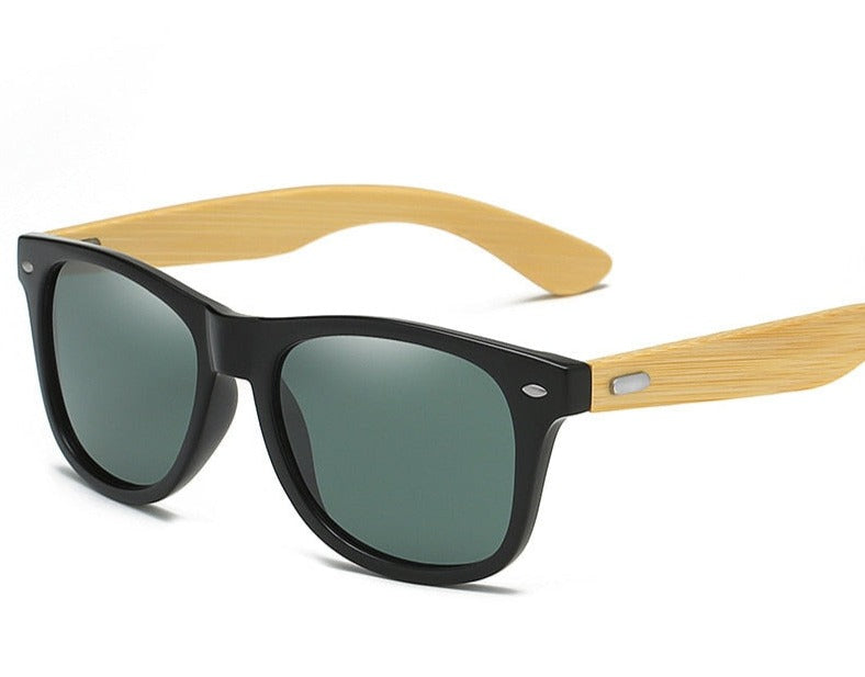 Men's Google 'Herby' Wood Bamboo Sunglasses