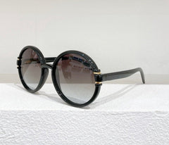 Women's Round 'Noho' Plastic Sunglasses