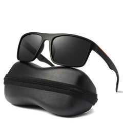 Men's Shield 'Mossino' Plastic Sun Glasses