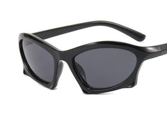 Women's Punk Polygon 'Shion Wear' Plastic Sunglasses