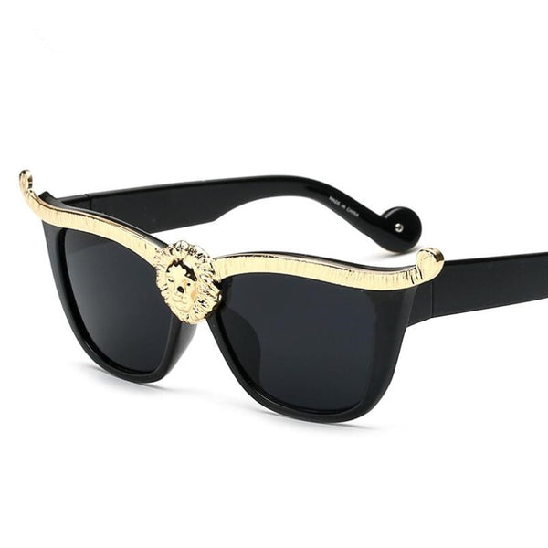 Women's Oversized 'Fiesty' Cat Eye Sunglasses