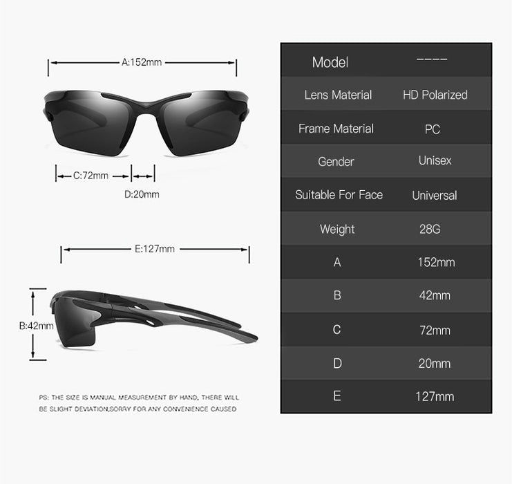 Men's Square 'Luke Hob' Plastic Sunglasses
