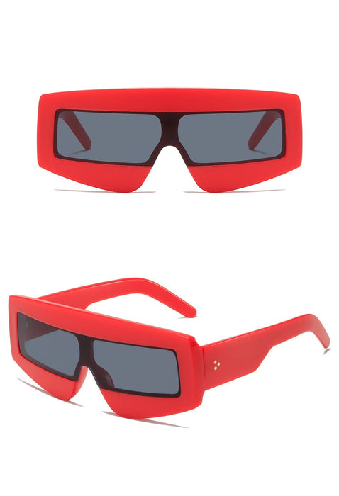 Unisex Cat Eye 'Future Robo'  Plastic Sunglasses